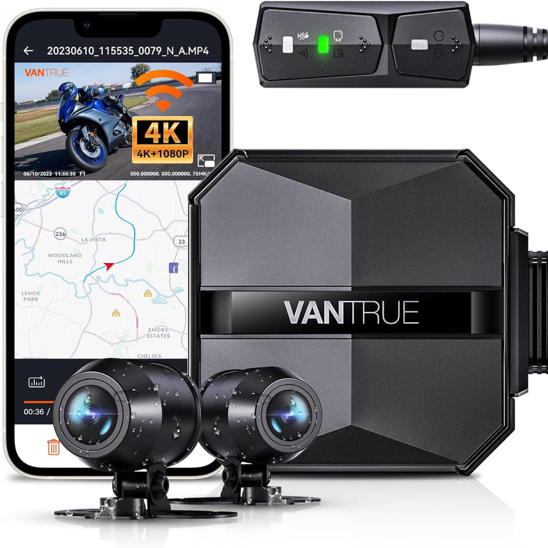 Vantrue Falcon F1 4K + Full HD wifi GPS
