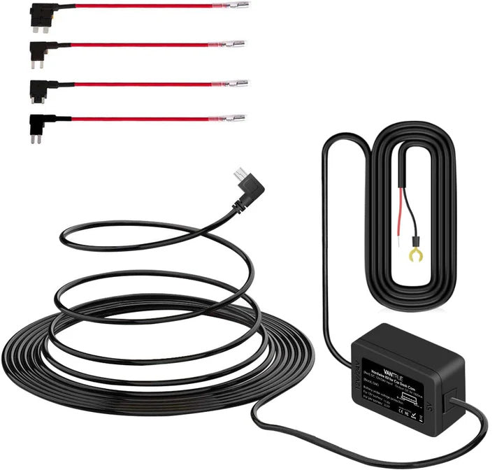 Kit de Câblage ACC Vantrue de 3,5 mètres pour Dashcam N5 / N4 / E3/E2/E1 / N2S / N2 Pro /X4S