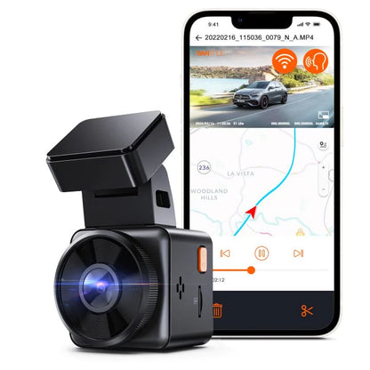 VANTRUE E1 Lite 1080P Mini WiFi GPS Dashcam Avant Voiture avec HDR