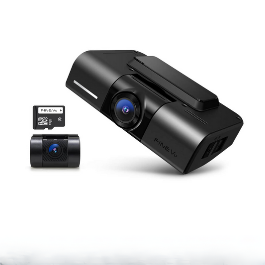 Dashcam Finevu GX400 QHD 2K 1440P avant et Full HD