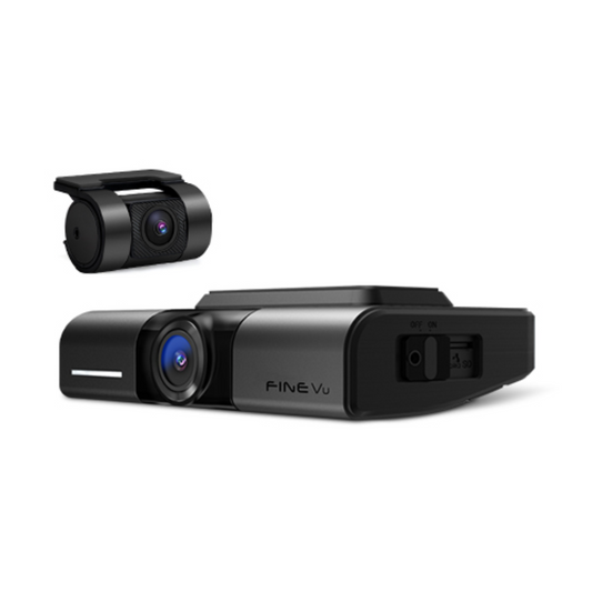 Dashcam Finevu GX4K 4K 2160P avant et Full HD 1080P arrière