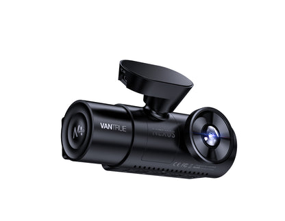 VANTRUE NEXUS-4 PRO 3 HDR 4K+1080P+1080P Dashcam Voiture, 360°STARVIS 2 Camera Embarquée, Dash Cam WiFi...