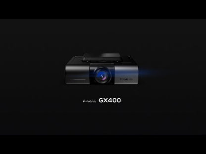 Dashcam Finevu GX400 QHD 2K 1440P avant et Full HD